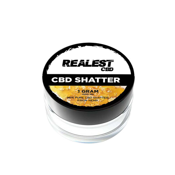 Realest CBD 1000 mg CBD Shatter de amplio espectro (COMPRAR 1 OBTENER 1 GRATIS)