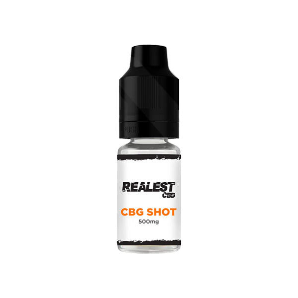 Realest CBD 500mg CBG E-Liquide Booster Shot 10ml (ACHETER 1 OBTENIR 1 GRATUIT)