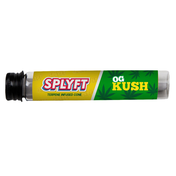 Conos rodantes con infusión de terpenos de cannabis SPLYFT - OG Kush (COMPRAR 1 OBTENER 1 GRATIS)