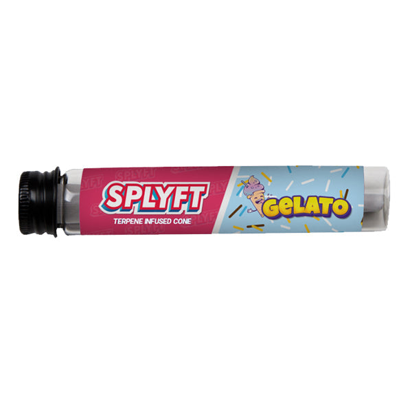 Conos rodantes con infusión de terpeno de cannabis SPLYFT - Gelato (COMPRAR 1 OBTENER 1 GRATIS)