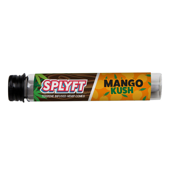 Cônes émoussés de chanvre infusés au terpène de cannabis SPLYFT – Mango Kush (ACHETER-EN 1, OBTENIR 1 GRATUIT)