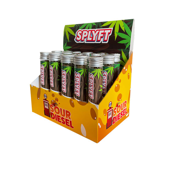 SPLYFT Cannabis Terpene Infused Hemp Blunt Cones – Sour Diesel (BUY 1 GET 1 FREE) - Shop Now At The CBD Hut 