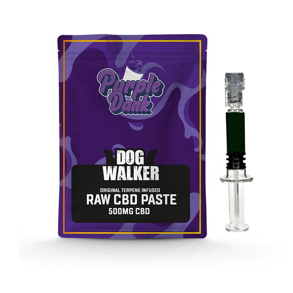 Pasta cruda de CBD Purple Dank de 1000 mg con terpenos naturales - Paseador de perros (COMPRE 1 Y OBTENGA 1 GRATIS)