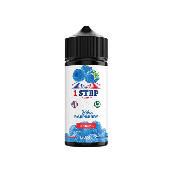 1 Step CBD 2000mg CBD E-liquid - 120ml (BUY 1 GET 1 FREE)