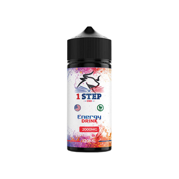 1 Step CBD 2000mg CBD E-liquid - 120ml (BUY 1 GET 1 FREE)