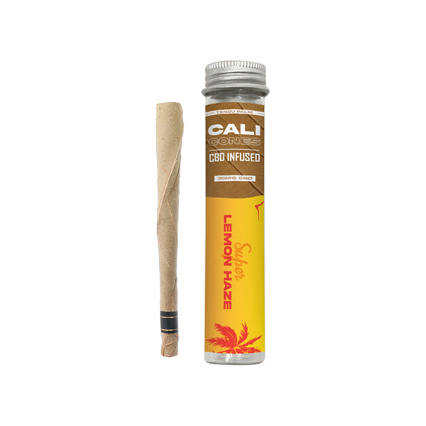 CALI CONES Tendu 30mg Full Spectrum CBD Infused Palm Cone - Super Lemon Haze - Shop Now At The CBD Hut 