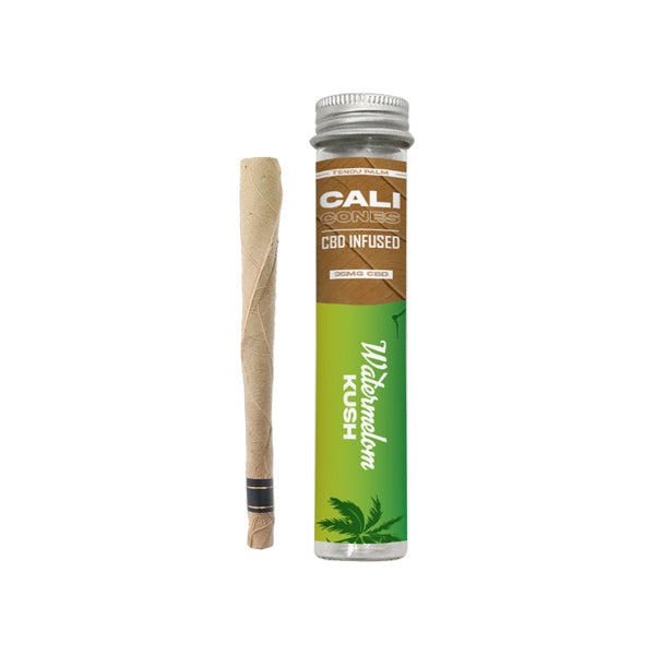 CALI CONES Tendu 30mg Full Spectrum CBD Infused Palm Cone - Watermelon Kush - Shop Now At The CBD Hut 