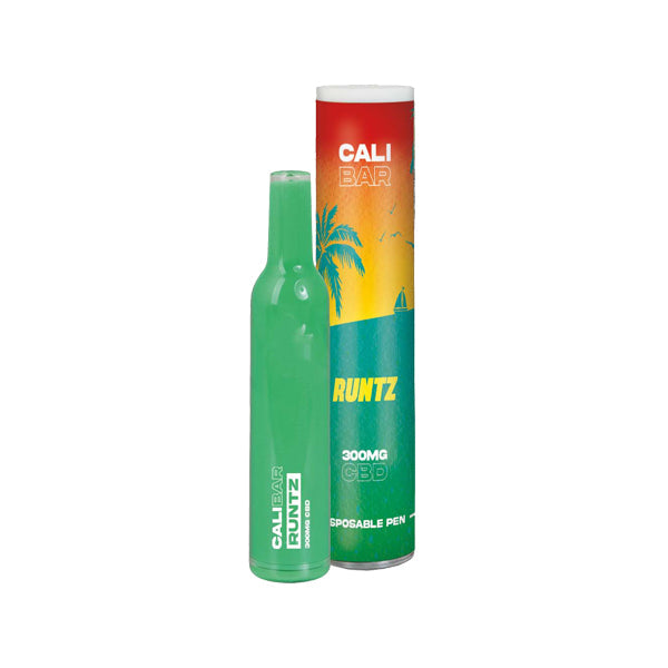 CALI BAR Original 300 mg Vape jetable CBD à spectre complet - Aromatisé au terpène