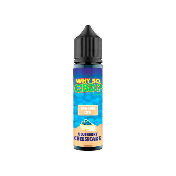 Why So CBD? 1000mg Full Spectrum CBD E-liquid - 60ml - Shop Now At The CBD Hut 