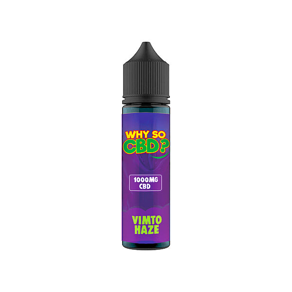 Why So CBD? 1000mg Full Spectrum CBD E-liquid - 60ml