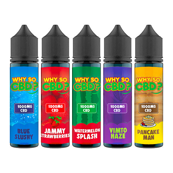 Why So CBD? 1000mg Full Spectrum CBD E-liquid - 60ml