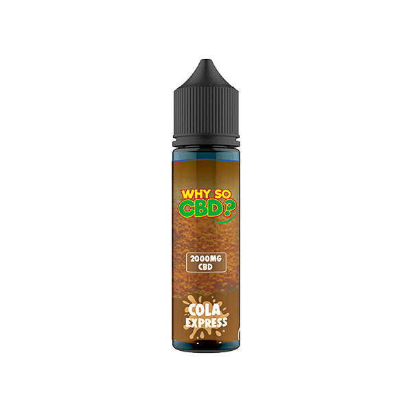 Why So CBD? 2000mg Full Spectrum CBD E-liquid - 60ml