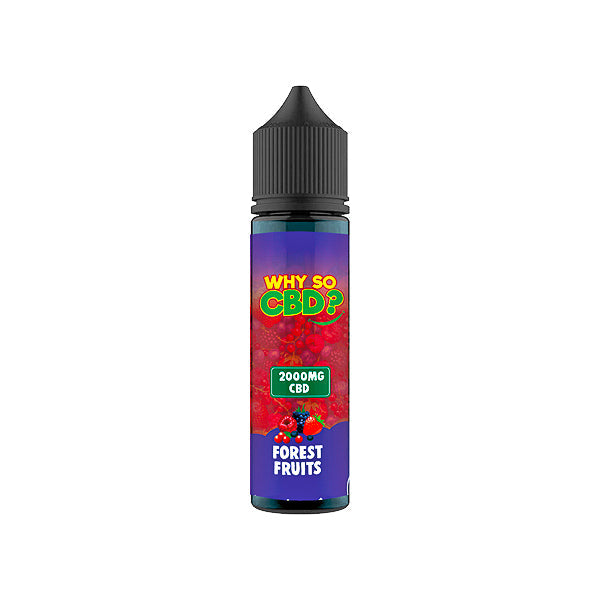 Why So CBD? 2000mg Full Spectrum CBD E-liquid - 60ml