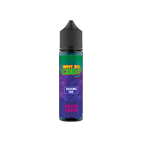 Why So CBD? 2000mg Full Spectrum CBD E-liquid - 60ml