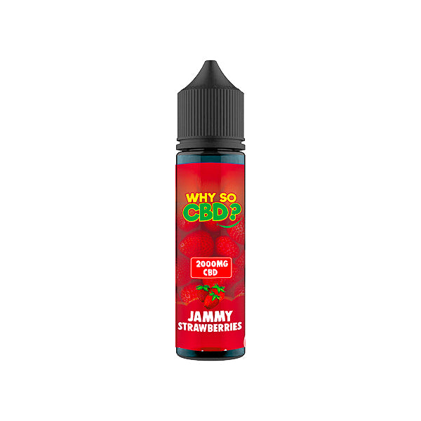 Why So CBD? 2000mg Full Spectrum CBD E-liquid - 60ml