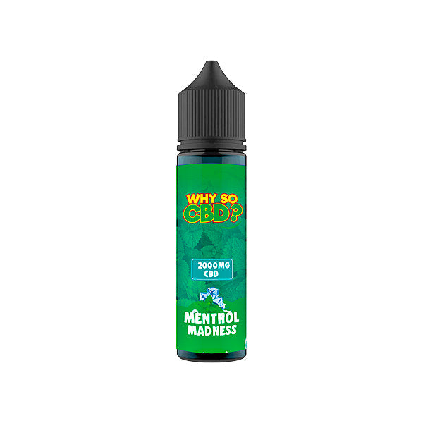 Why So CBD? 2000mg Full Spectrum CBD E-liquid - 60ml