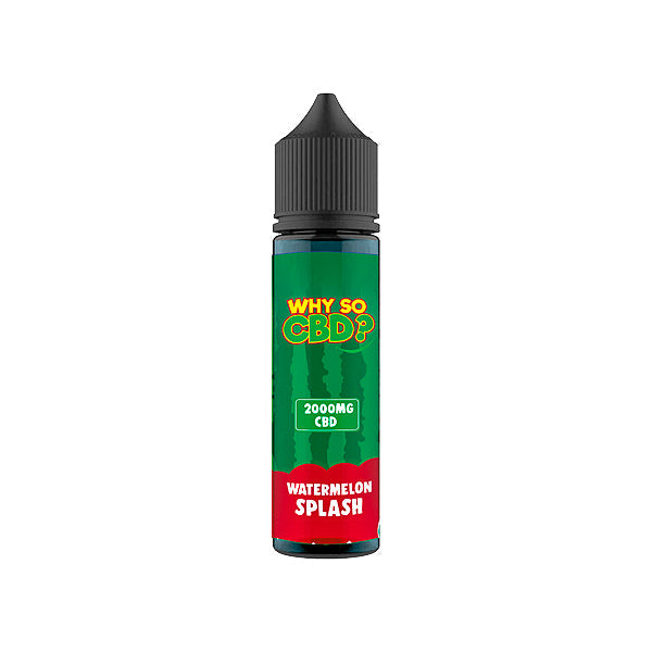 Why So CBD? 2000mg Full Spectrum CBD E-liquid - 60ml