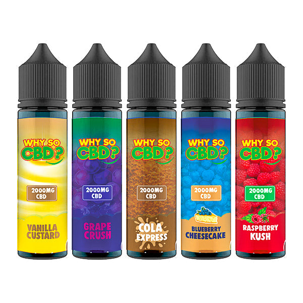 Why So CBD? 2000mg Full Spectrum CBD E-liquid - 60ml