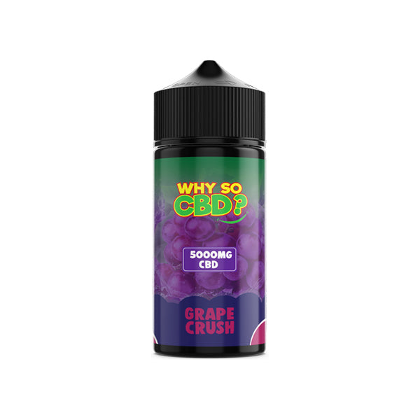 ¿Por qué entonces el CBD? E-líquido CBD de espectro completo de 5000 mg 120 ml