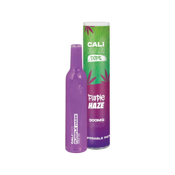 CALI BAR DOPE 300mg Full Spectrum CBD Disposable Vape - Terpene Flavoured - Shop Now At The CBD Hut 