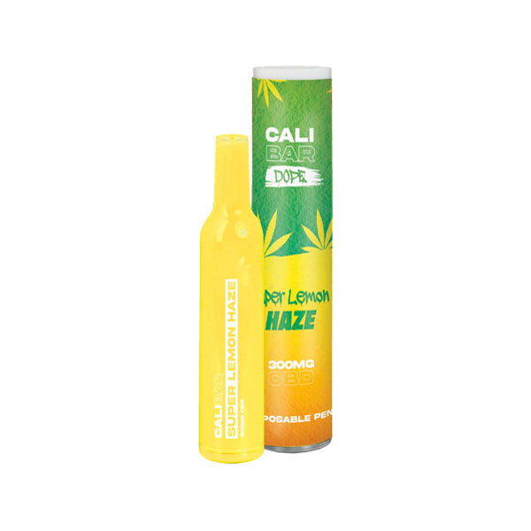 CALI BAR DOPE 300mg Full Spectrum CBD Disposable Vape - Terpene Flavoured - Shop Now At The CBD Hut 