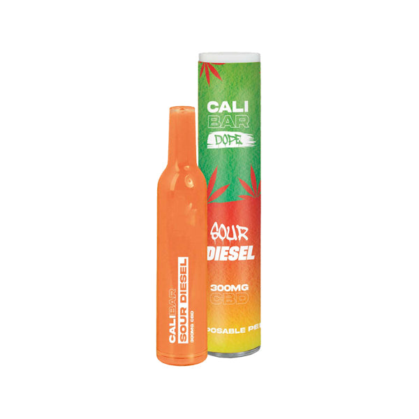 CALI BAR DOPE 300mg Full Spectrum CBD Disposable Vape - Terpene Flavoured - Shop Now At The CBD Hut 