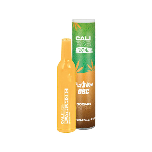 CALI BAR DOPE 300mg Full Spectrum CBD Disposable Vape - Terpene Flavoured - Shop Now At The CBD Hut 