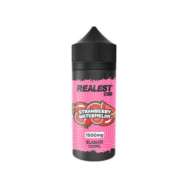 Realest CBD 1500mg Broad Spectrum CBD E-Liquid 120ml (BUY 1 GET 1 FREE) - Shop Now At The CBD Hut 