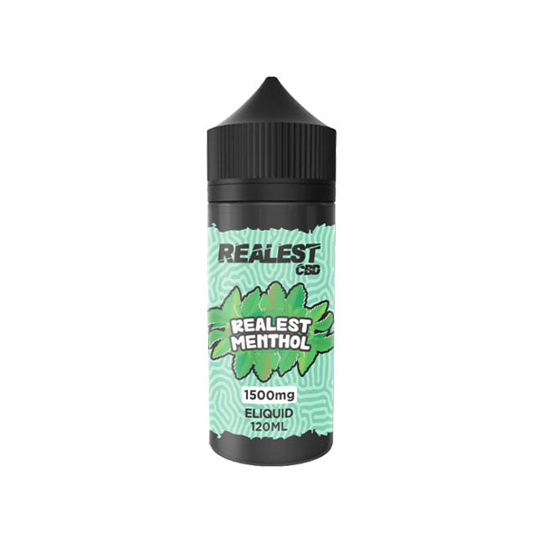 Realest CBD 1500mg Broad Spectrum CBD E-Liquid 120ml (BUY 1 GET 1 FREE) - Shop Now At The CBD Hut 