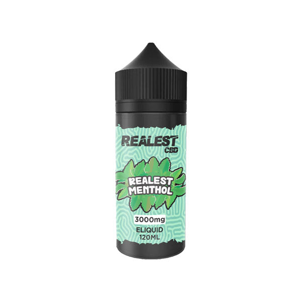 Realest CBD 3000mg Broad Spectrum CBD E-Liquid - 120ml (BUY 1 GET 1 FREE) - Shop Now At The CBD Hut 