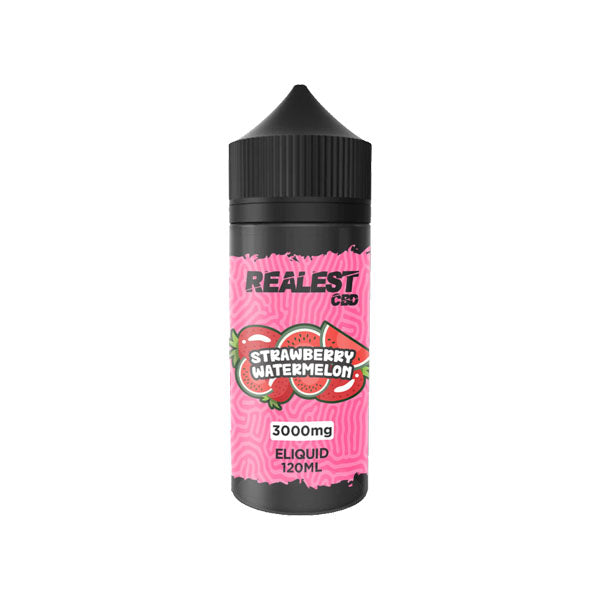 Realest CBD 3000mg Broad Spectrum CBD E-Liquid - 120ml (BUY 1 GET 1 FREE) - Shop Now At The CBD Hut 