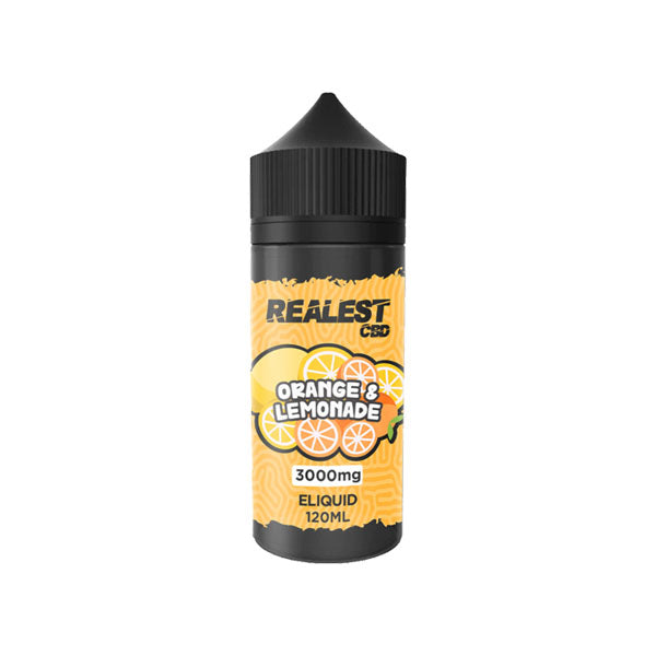 Realest CBD 3000 mg E-Liquide CBD à large spectre 120 ml (ACHETER-EN 1, OBTENIR 1 GRATUIT)