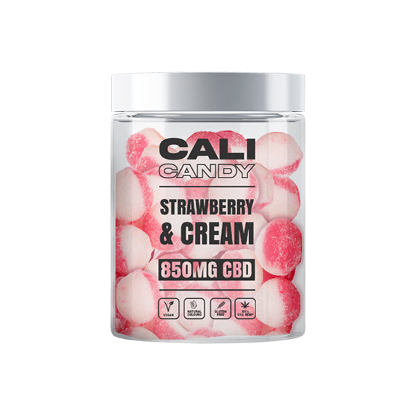 CALI CANDY 850mg CBD Vegan Sweets (Small) - 10 Flavours - Shop Now At The CBD Hut 