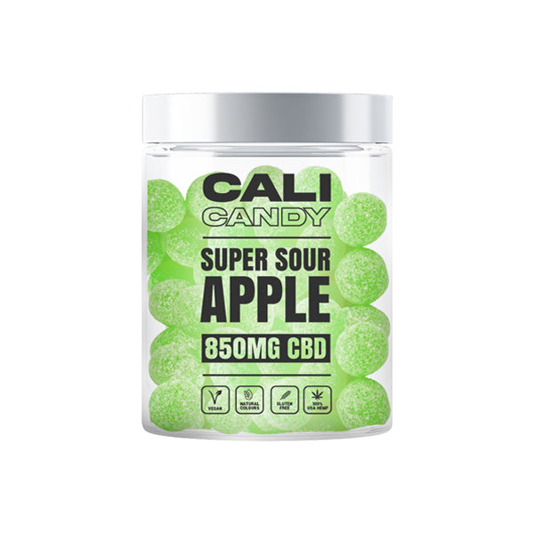 CALI CANDY 850mg CBD Vegan Sweets (Small) - 10 Flavours - Shop Now At The CBD Hut 