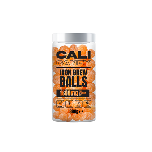 CALI CANDY 1600mg CBD Dulces Veganos (Grandes) - 10 Sabores