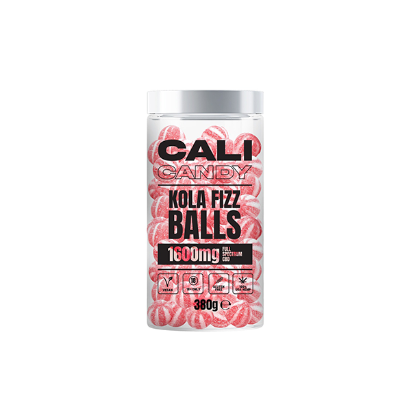 CALI CANDY 1600mg CBD Dulces Veganos (Grandes) - 10 Sabores