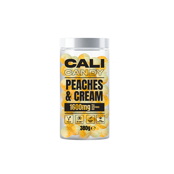 CALI CANDY 1600mg CBD Dulces Veganos (Grandes) - 10 Sabores