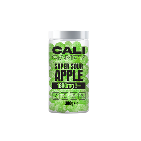 CALI CANDY 1600mg CBD Dulces Veganos (Grandes) - 10 Sabores