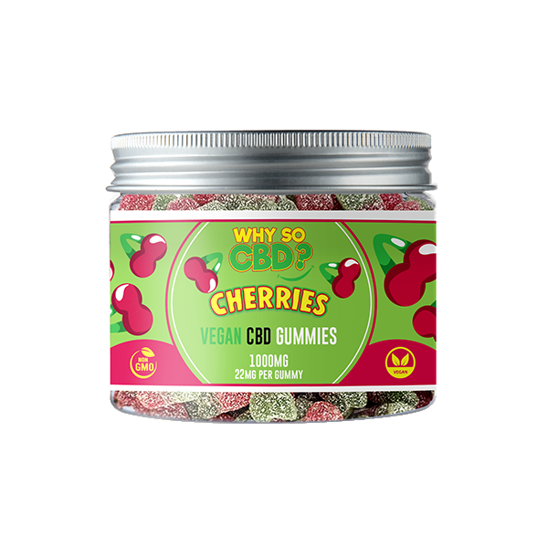 ¿Por qué entonces el CBD? Gomitas veganas pequeñas de CBD de amplio espectro de 1000 mg - 11 Sabores