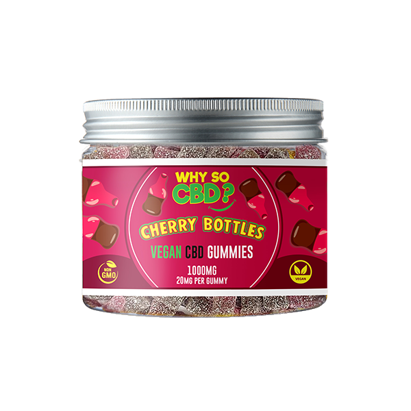 ¿Por qué entonces el CBD? Gomitas veganas pequeñas de CBD de amplio espectro de 1000 mg - 11 Sabores