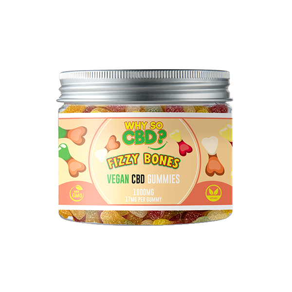 ¿Por qué entonces el CBD? Gomitas veganas pequeñas de CBD de amplio espectro de 1000 mg - 11 Sabores