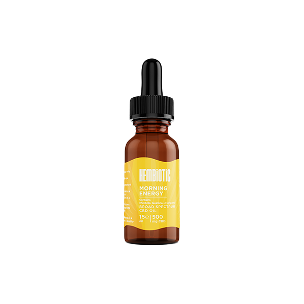 Hembiotic 500mg Broad-Spectrum Functional CBD Oil - 15ml