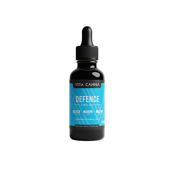 Vita Canna 700 mg Huile fonctionnelle CBD C8 MCT à large spectre - 30 ml