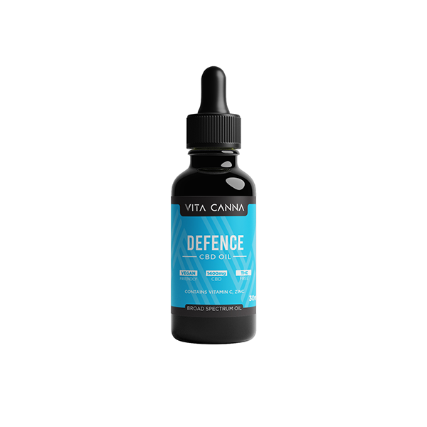 Vita Canna 1400mg Functional Broad Spectrum CBD C8 MCT Oil - 30ml - Shop Now At The CBD Hut 