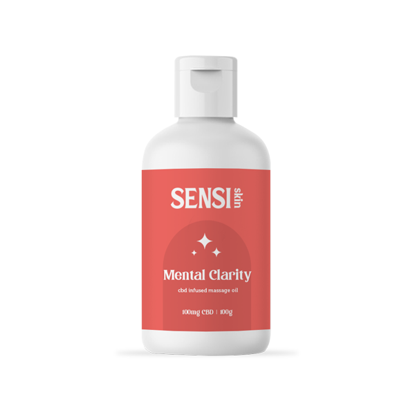 Sensi CBD 100mg CBD Massage Oil - 100ml (BUY 1 GET 1 FREE) - The CBD Hut