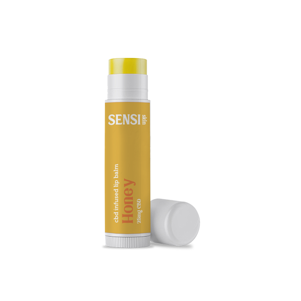 Sensi Skin 25mg CBD Lip Balm - 4g (BUY 1 GET 1 FREE) - Shop Now At The CBD Hut 