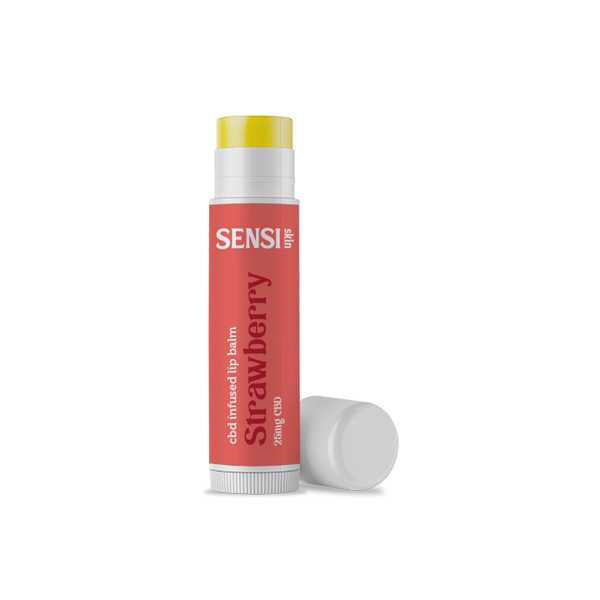 Sensi Skin 25mg CBD Lip Balm - 4g (BUY 1 GET 1 FREE) - Shop Now At The CBD Hut 