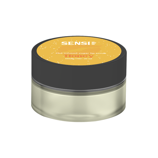 Sensi Skin 100mg CBD Sugar Lip Scrub - 25g (BUY 1 GET 1 FREE) - Shop Now At The CBD Hut 