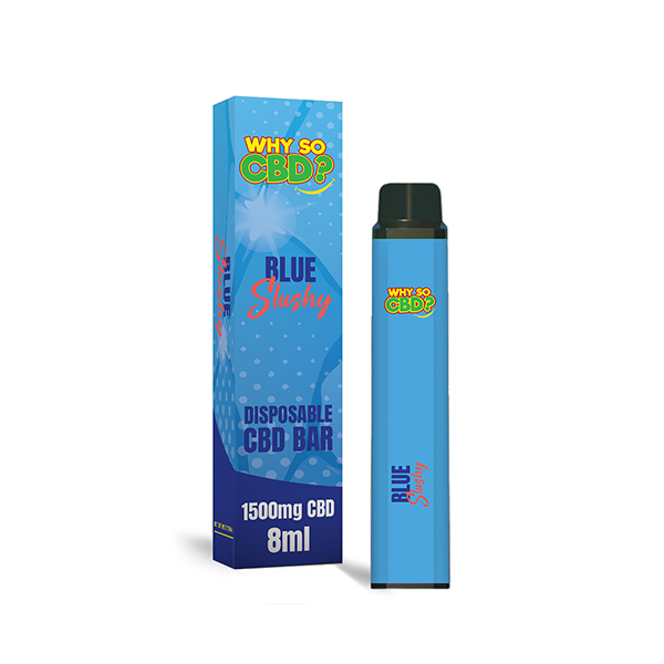 ¿Por qué entonces el CBD? Vape desechable de amplio espectro de CBD de 1500 mg - 8 ml