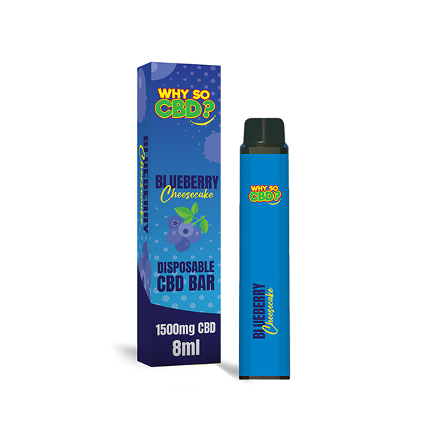 ¿Por qué entonces el CBD? Vape desechable de amplio espectro de CBD de 1500 mg - 8 ml